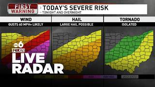 Live Radar: Storms approach Central Ohio