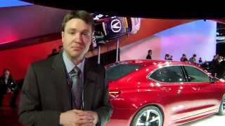 2015 Acura TLX Prototype at the 2014 NAIAS Detroit Auto Show