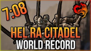 🗿🏆 Eso - Hel Ra Citadel World Record | Dragonknight Tank Build [High Isle]