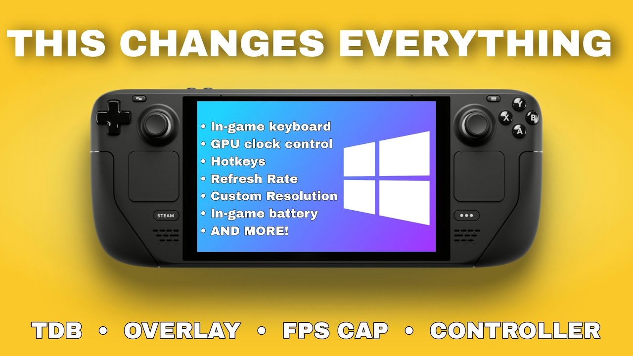 One App Fixes All Steam Deck Windows Issues MUST WATCH YouTube One App Fixes All Steam Deck Windows Issues MUST WATCH YouTube