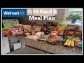 $125 Wal-Mart Haul & Meal Plan