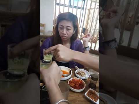 Kimberly arcilla's reaction  while drinking SoJu