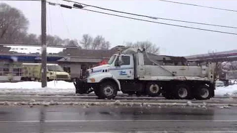 Eau Claire Crews Clear Built Up Snow - 2013