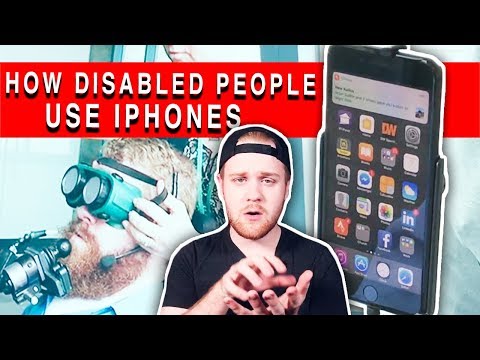 How People with Disabilities use an iPhone! ft. Todd S. The Quadfather - ë™ì˜ìƒ