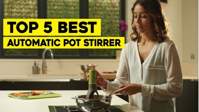 StirMATE Automatic Pot Stirrer GEN 3- Variable Speed, Self-Adjusting,  Powerful, Quiet, Cordless