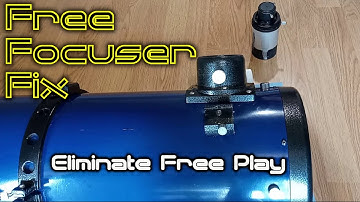 Fix Focuser Sag For Astrophotography & Astronomy