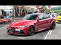 Alfa Romeo Giulia GTAm - Acceleration SOUND at the Nurburgring!