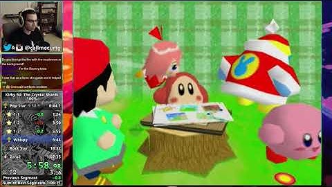 [Former WR] Kirby 64: The Crystal Shards 100% in 1:07:24 by Curtissimo