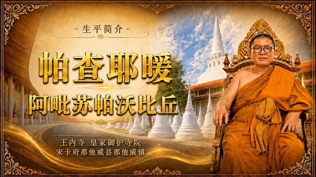 簡介：尊貴的阿薑賈揚·阿比蘇帕沃比丘 #Jayant #PhraJayant #JayantAbhissupāvoBhikkhu