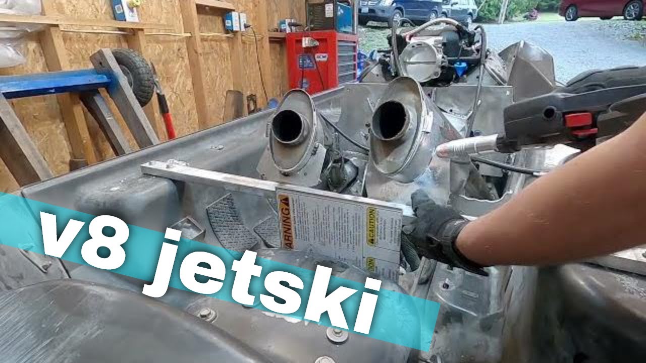 V8 ski exhaust reinforcement YouTube