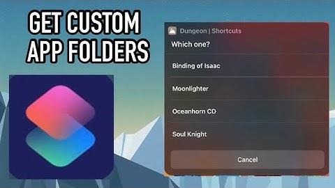 Get CUSTOM Folders!! iOS 15 and 16!