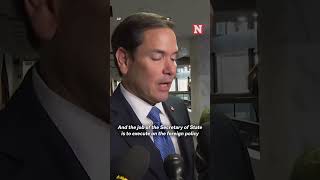 Marco Rubio Says Nomination To Secretary Of State Is 'Tremendous Honor'