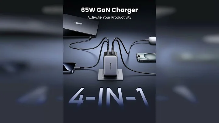 Review: UGREEN 65W USB C Charger Block - Nexode 4-Port GaN Charger Type C, Fast Charging for M...