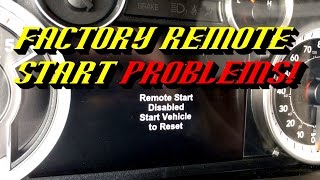 Why Your Factory Remote Start System is Disabled!