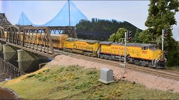 Operations Video - Autorack Train AMIGB - Model Train Layout Built for Operations & Realism S2020E10