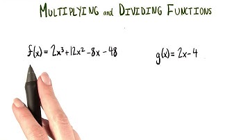 Divide Functions - College Algebra