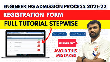 🔥 MHT CET 2021 | 🔥 Engineering Admission Process Registration Step-wise Tutorial 🔥