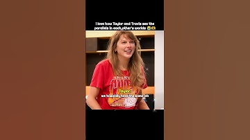 Taylor and Travis 😭❤️‍🔥 | #taylorswift #traviskelce #shorts