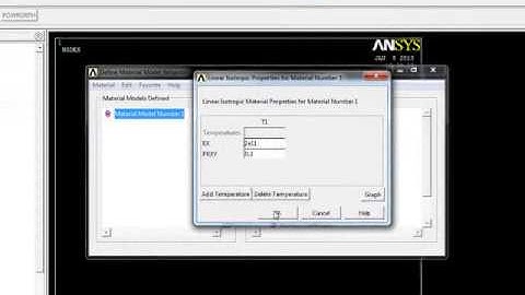 ANSYS - Lesson 01: Basics and a Simple Example