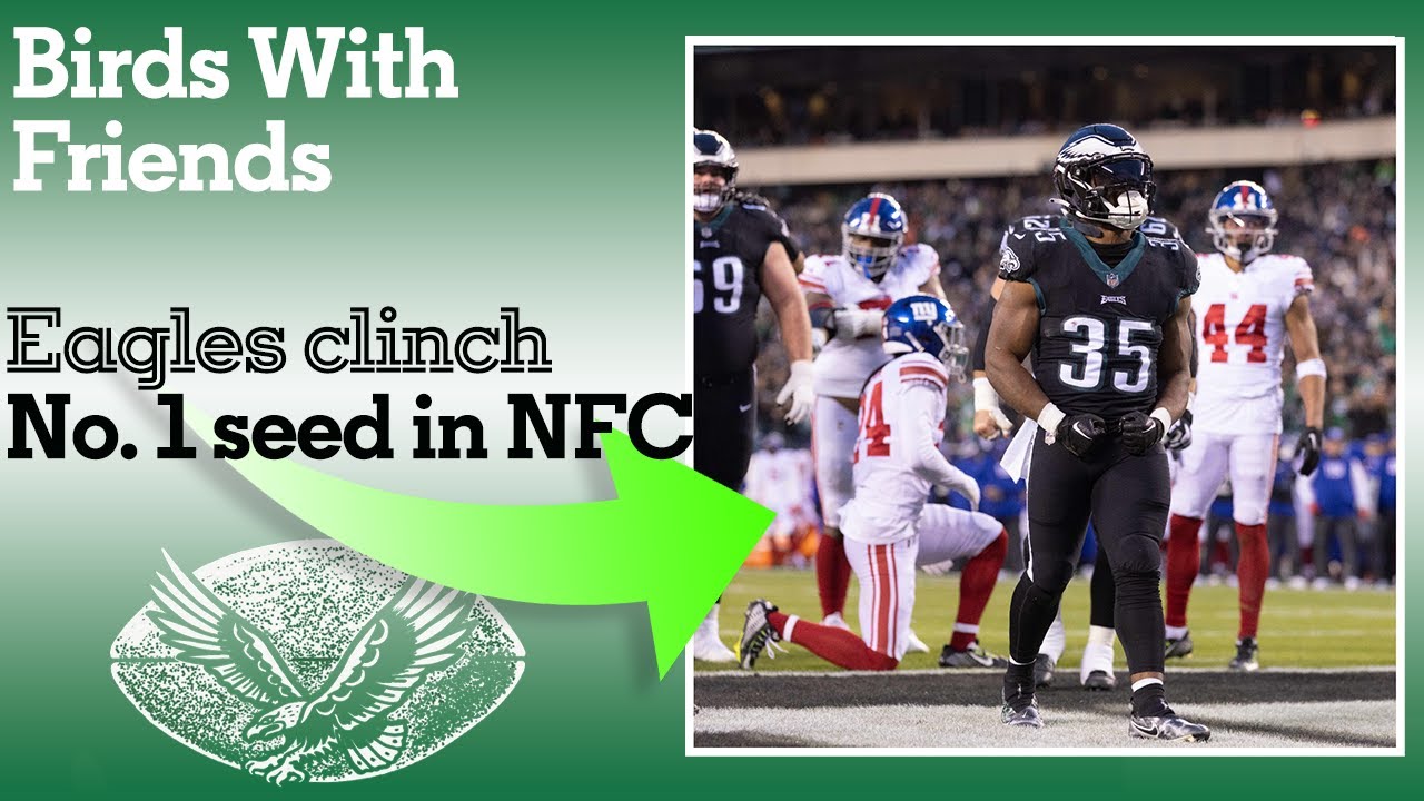 Eagles clinch No. 1 seed in NFC