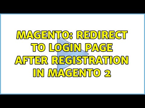 Magento: Redirect to login page after registration in Magento 2