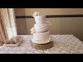 #173- Pastel de aniversario de bodas de oro