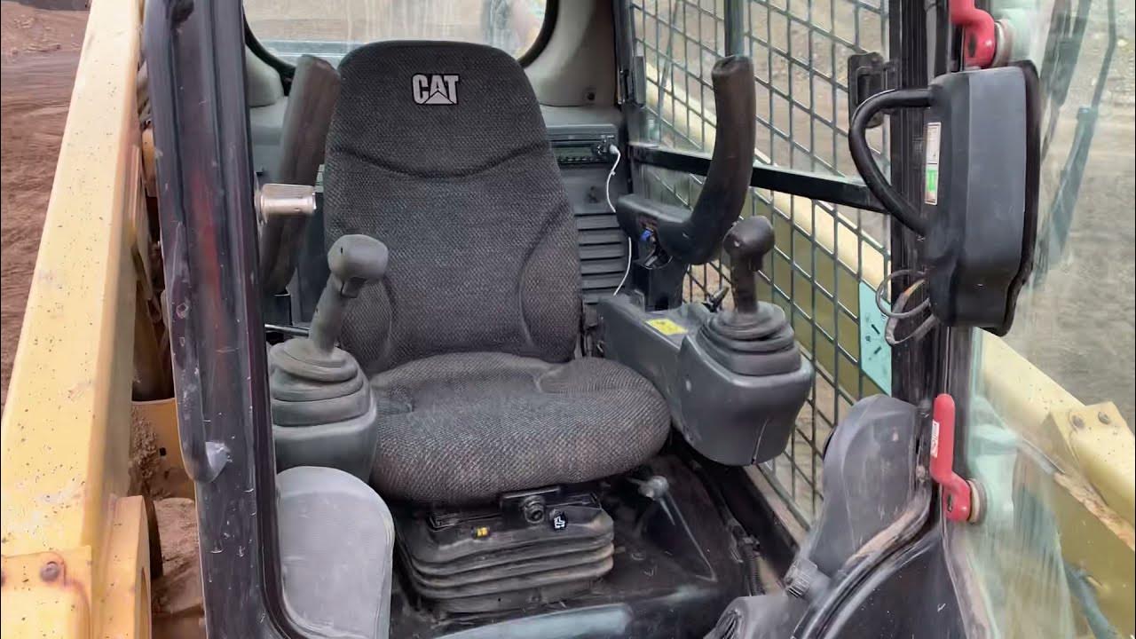 How to operate an ISO skid steer in under 3 minutes (Cat 272D) YouTube