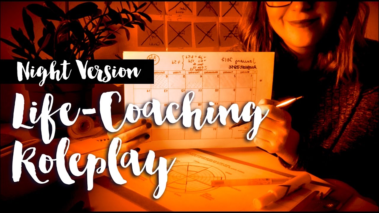 Night Version | ASMR Life Coach Consultation Roleplay 📋