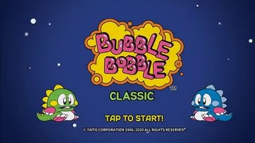 New android games - BUBBLE BOBBLE classic - gameplay