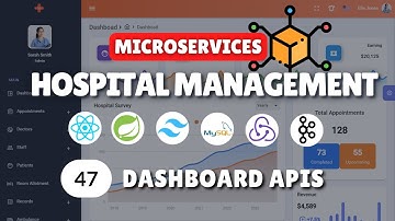 HMS with React & Spring Boot Microservices | Ep. 47: Dashboard APIs #react #spring