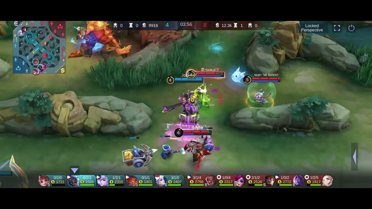 Epic comeback using Johnson (Tank)..