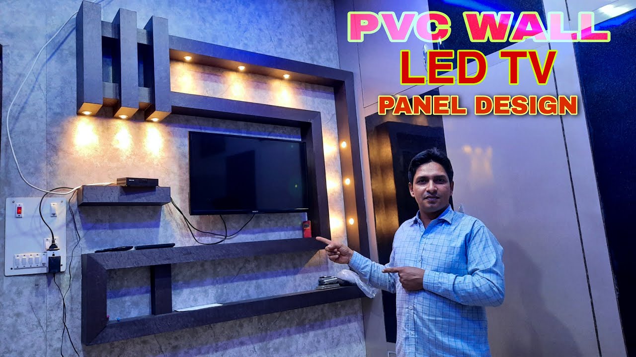 Pvc panel से वाल एलईडी टीवी पैनल को (TV panel ...