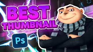 How To Make THE BEST Thumbnails on YouTube Using Photoshop! screenshot 5