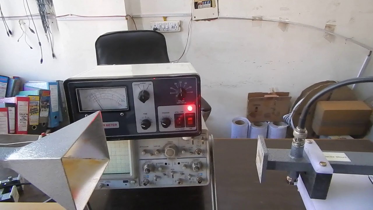 Microwave Test Bench Experiment Part 6 Youtube