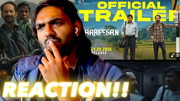Maareesan Trailer, Amazing Premise! ( REACTION!! )