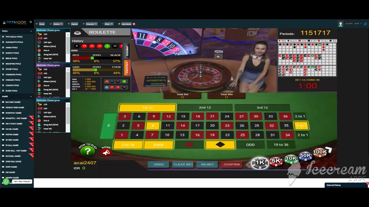 ROULETTE DELTA TOGEL YouTube