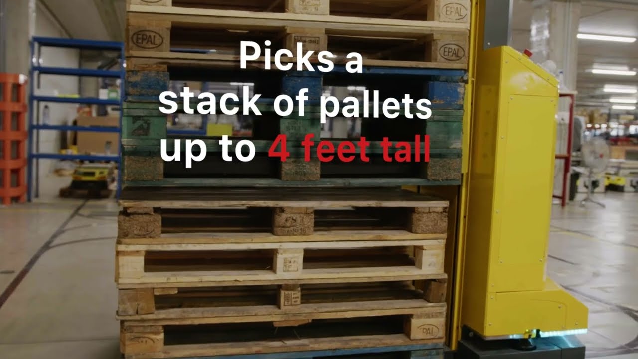 Electric Pallet Stacker  Automated Machine Systems