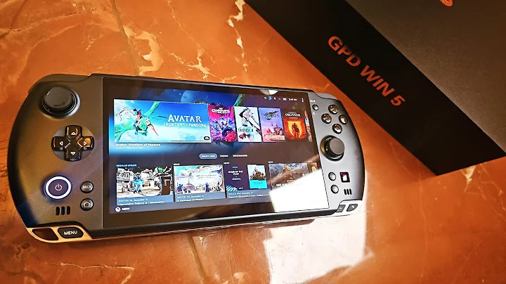 WORLD'S MOST POWERFUL HANDHELD  GPD WIN 5 UNBOX QUICKVIEW 