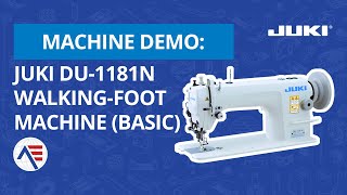 JUKI DU-1181N 1-NEEDLE, WALKING-FOOT LOCKSTITCH MACHINE | AE Sewing Machines