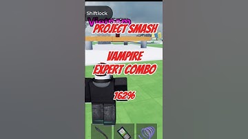 Project Smash - Expert Vampire Combo | #projectsmash #tsb #viralvideo #viralshorts  #roblox
