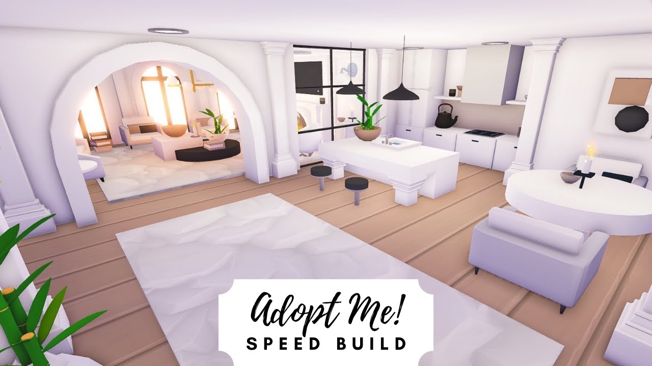 Cheap preppy home in adopt me!💕(speed build) 