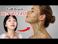 40+ Lymphatic Drainage Massage: Lift Cheeks & Sculpt Your Jawline✨✨