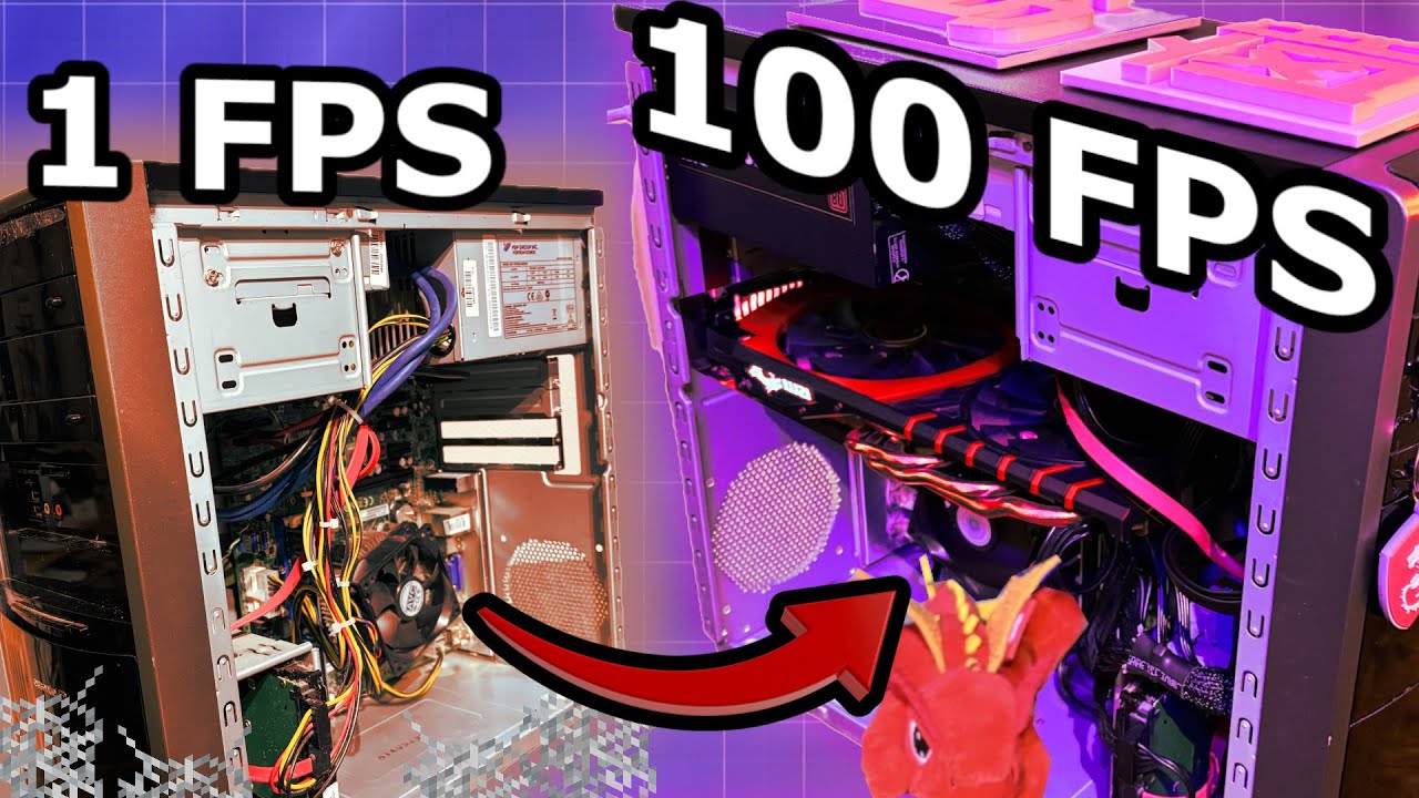 À partir de ça, j’ai créé un vrai PC GAMER !