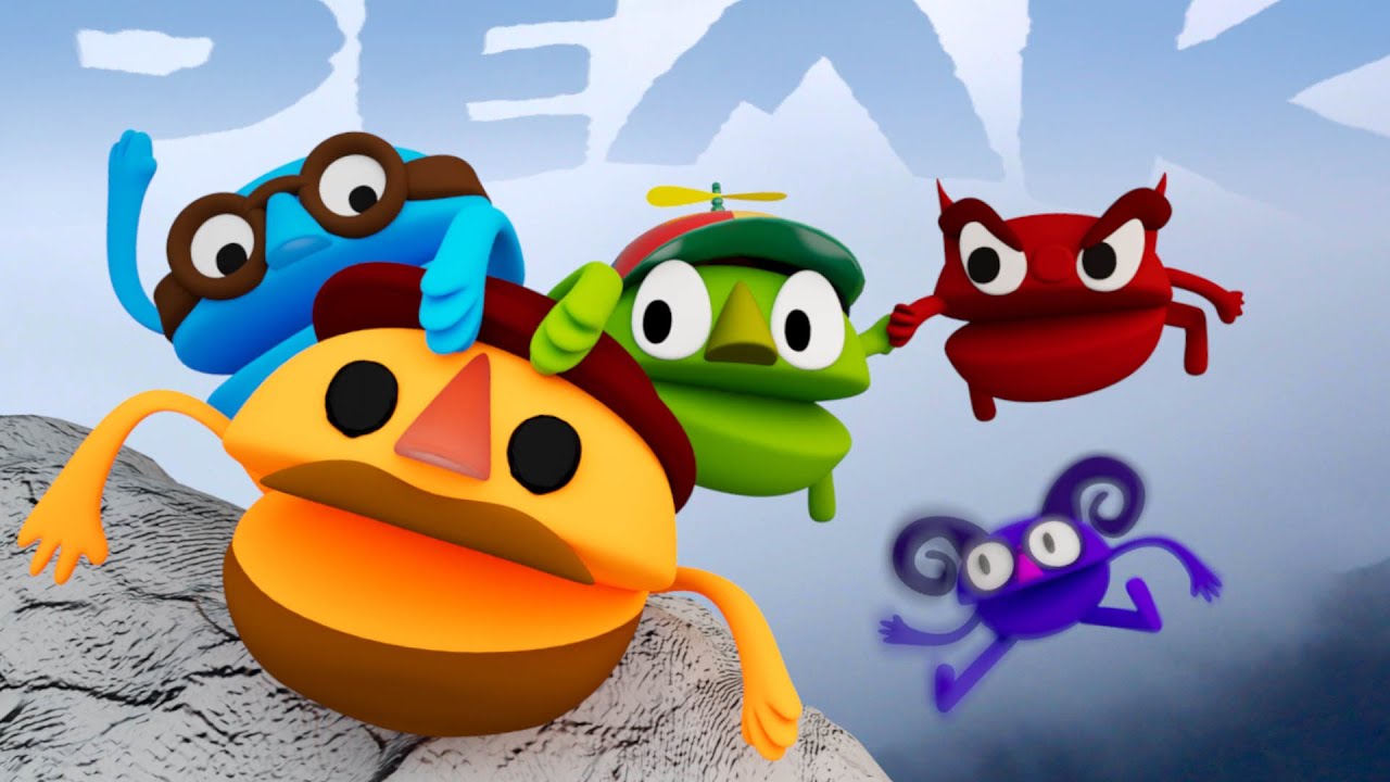 1 DAD & his 4 STEPSONS hike in PEAK