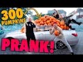 CRAZY 300 + PUMPKIN CAR PRANK!!