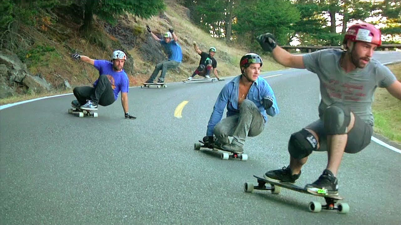 LANDYACHTZ OSTEON ロンスケ ダウンヒル　スライド Landyachtz - Osteon Horse - Complete - Flatspot Longboard Shop