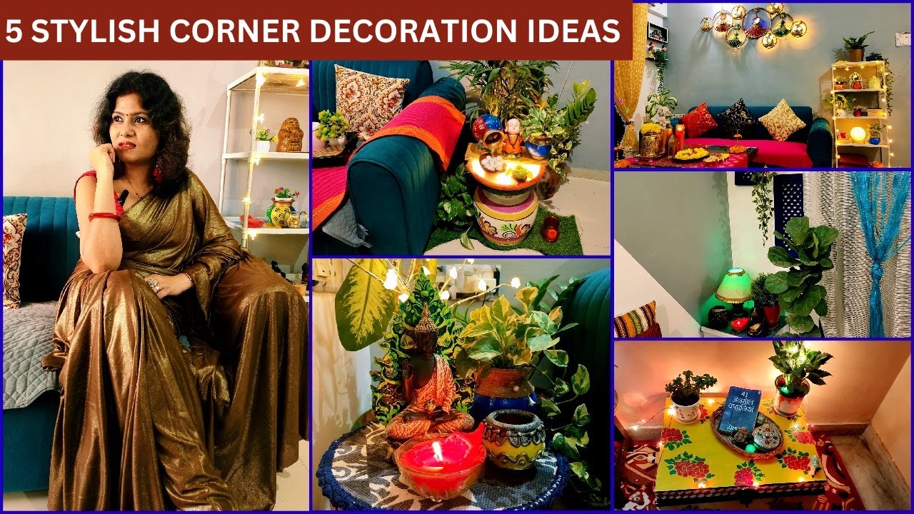 5 Amazing Ways to Decorate Your Home Corners Corner Decoration Ideas