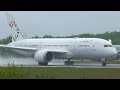4K | P4-787 &quot;Solidaire&quot; Boeing 787-8 Dreamliner landing &amp; takeoff at Geneva/GVA/LSGG