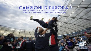 CAMPIONI D&#39;EUROPA! L&#39;Italia dell&#39;Atletica vince l&#39;Europeo a squadre 2023! E&#39;la prima volta!