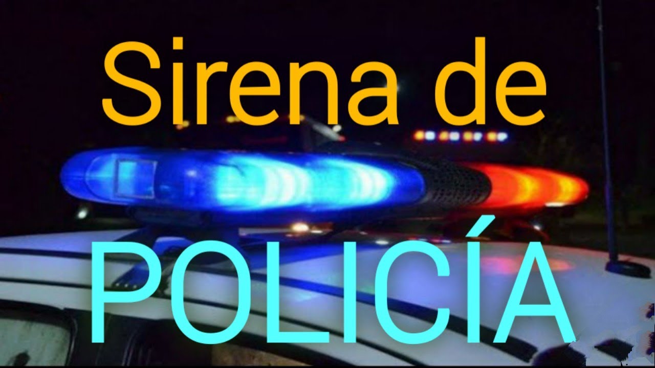 Sonido De La Sirena De La Policía